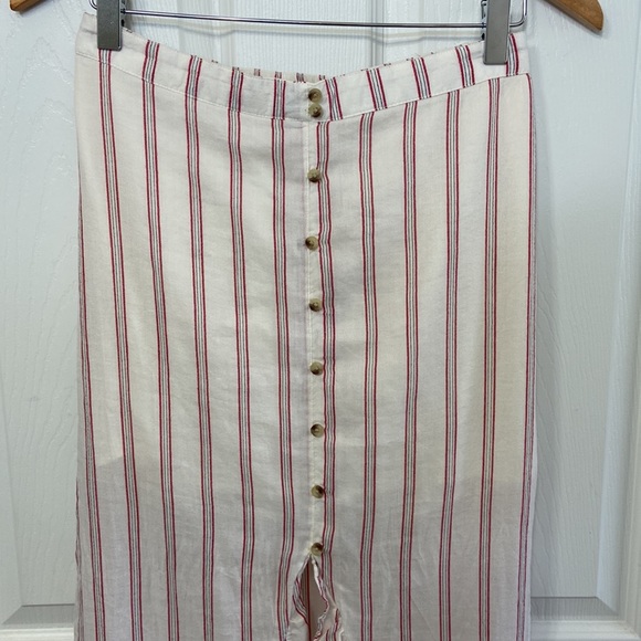 American Eagle striped ruffle skirt - Picture 3 of 15